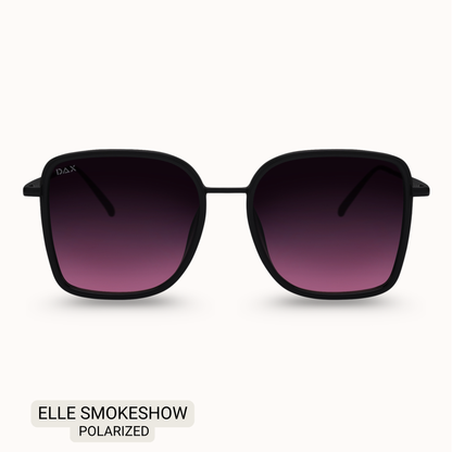 Elle - Women's Polarized Oversized Sunglasses