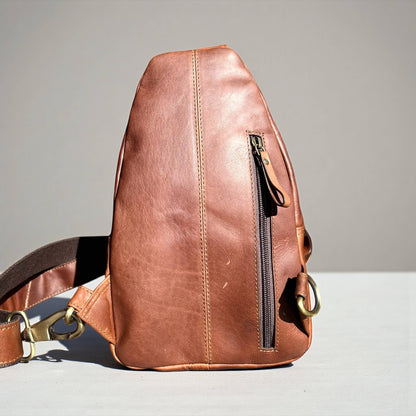 Leather Sling Bag 