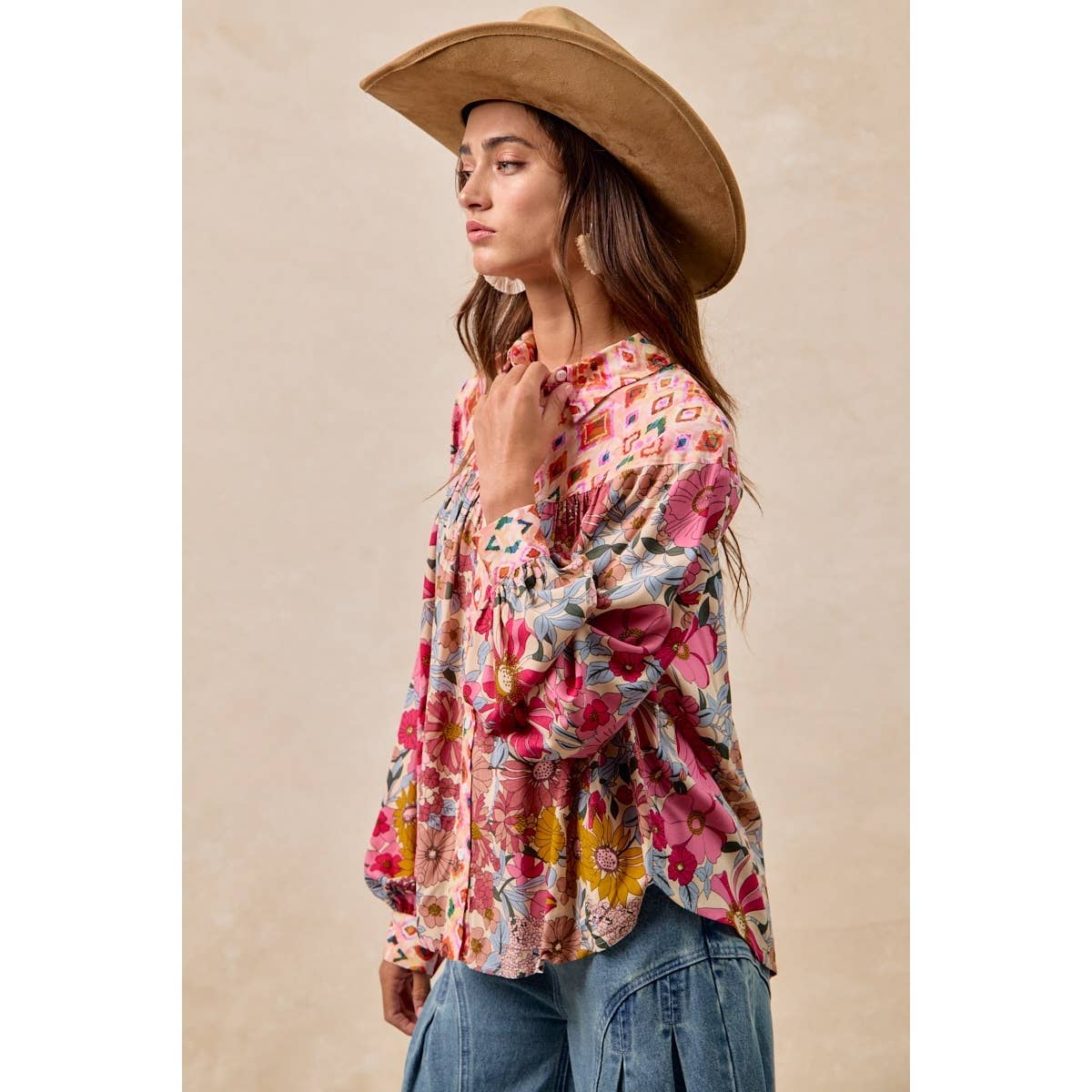 Floral Mix & Match Blouse