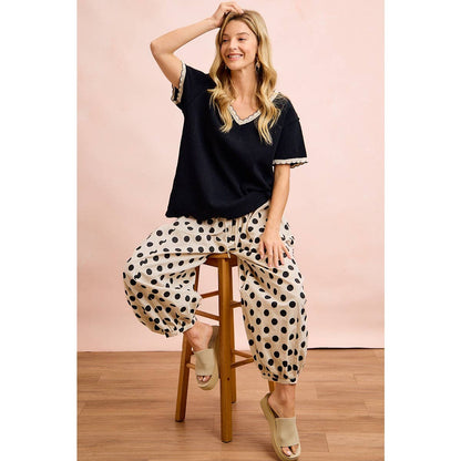Polka Dot Balloon Pants