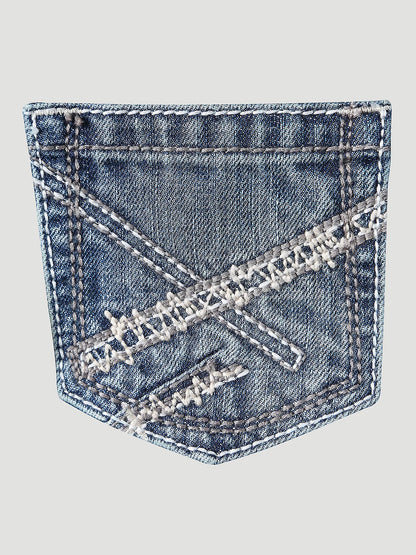 Wrangler 1042JWXBB Little Boy's 20X® No. 42 Vintage Bootcut Slim Fit Jeans