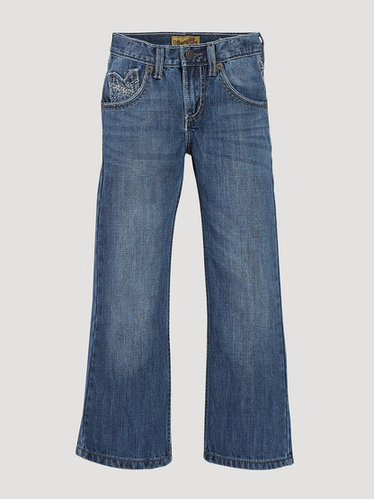 Wrangler 1042JWXBB Little Boy's 20X® No. 42 Vintage Bootcut Slim Fit Jeans
