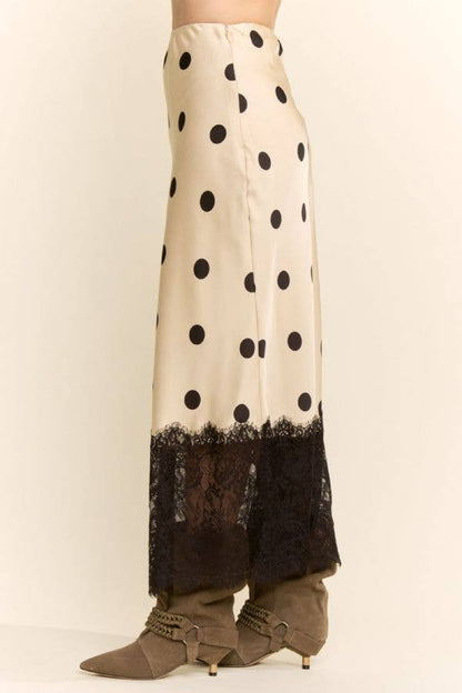Eyelet Ruffle Tiered Skirt