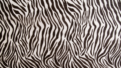 West & Co. Zebra Print Silk Twilly Scarf