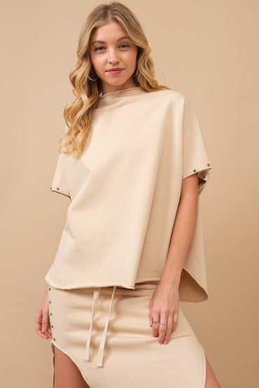 French Terry Boxy Top