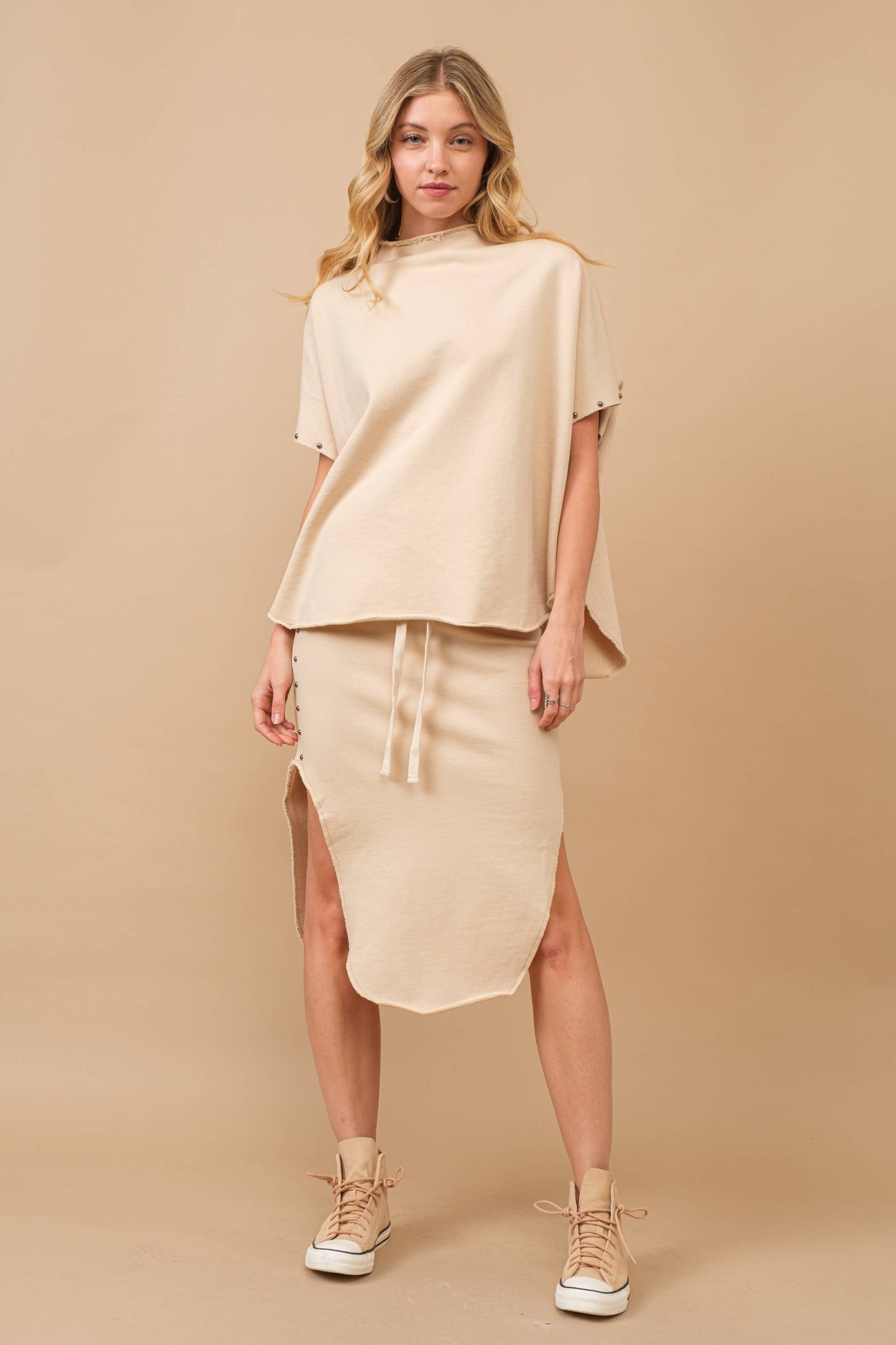 French Terry Boxy Top