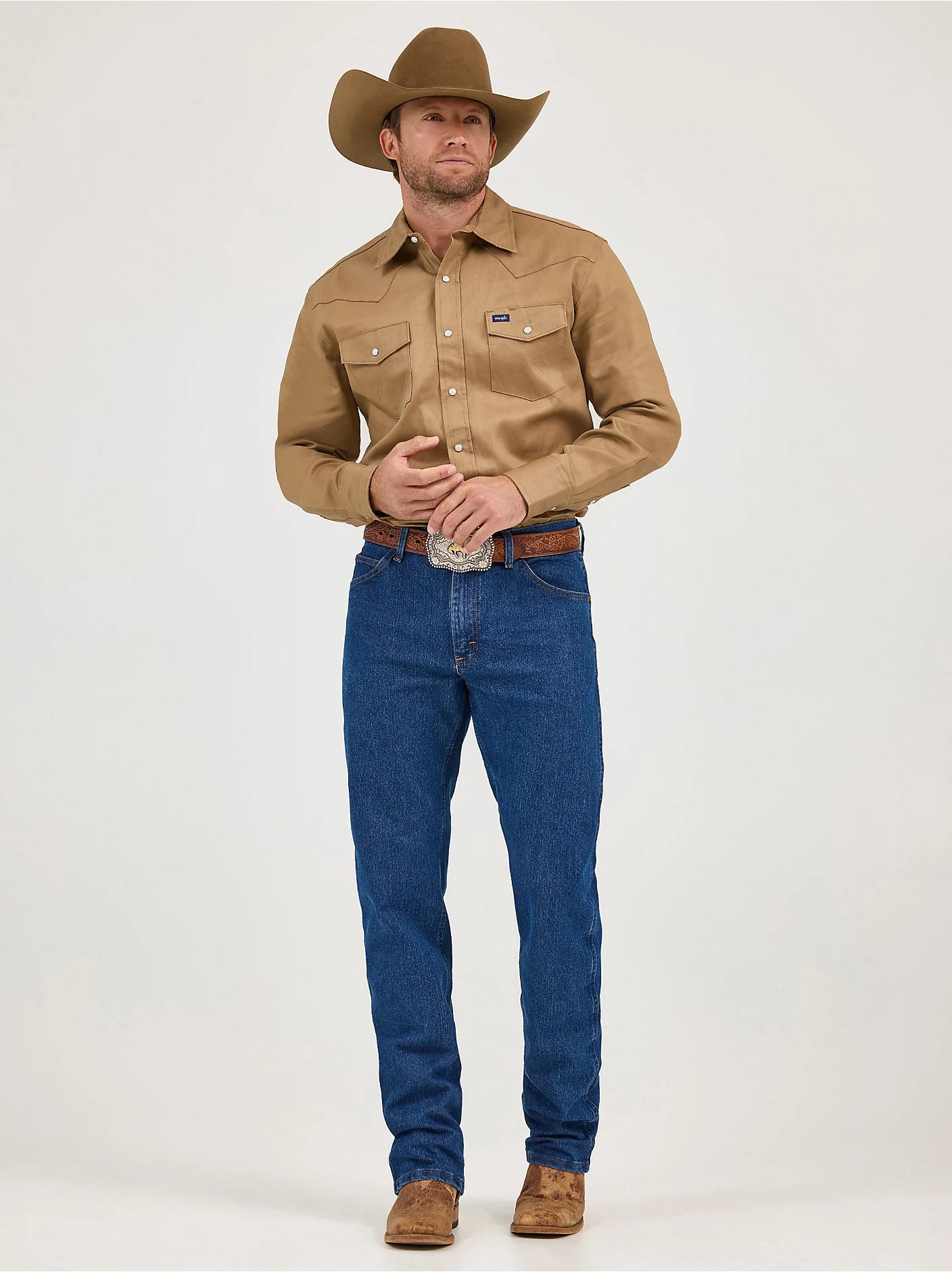 Wrangler 1047MACMS Premium Performance Advanced Comfort Cowboy Cut Regular Fit Jean