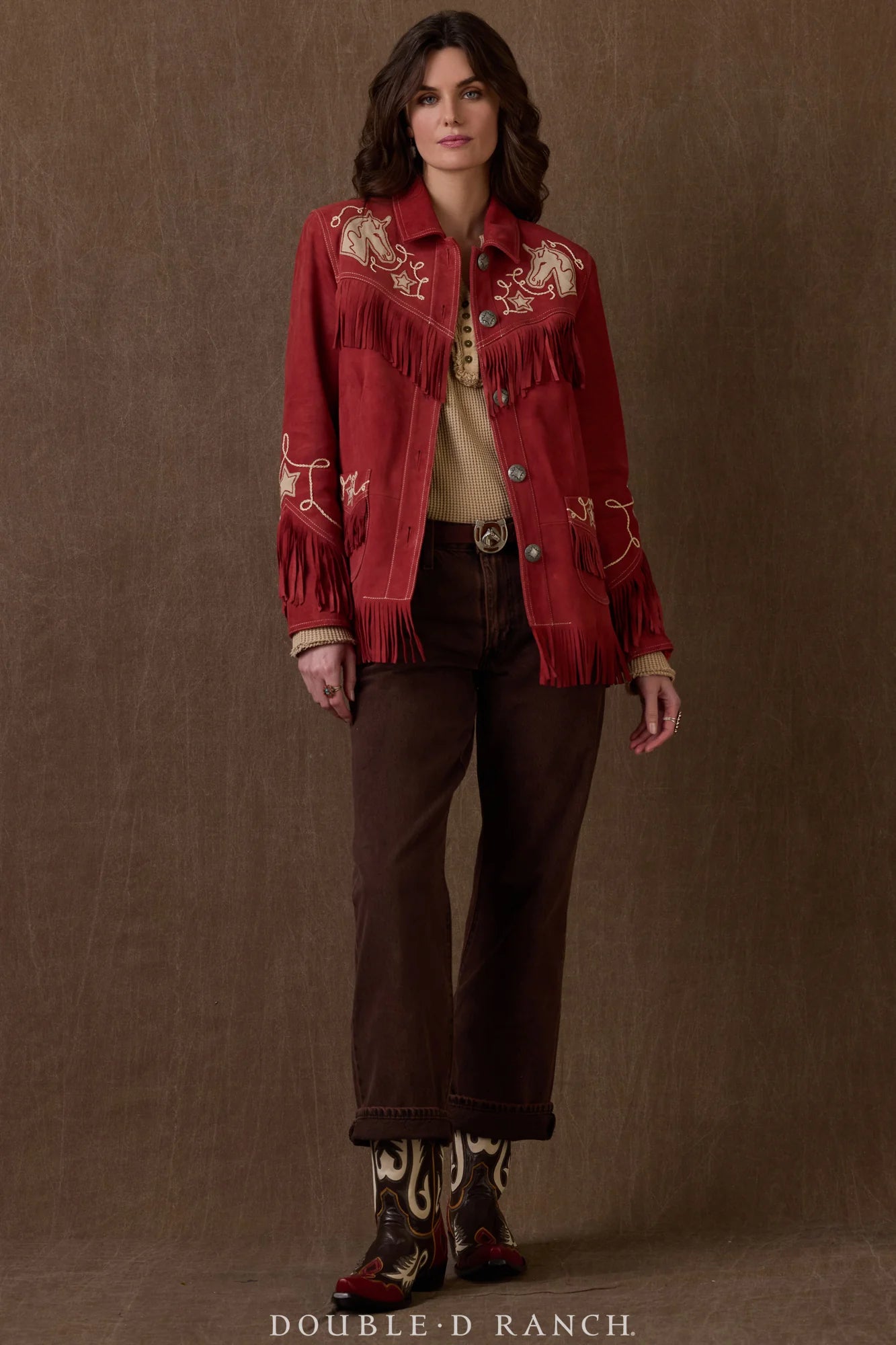 Double D Ranch Mahogany Jimmy Jack Jacket
