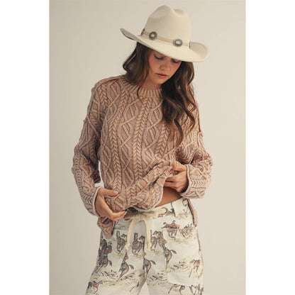 Luxury Heritage Braided Comfort Sweater