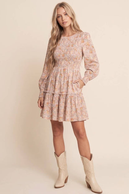 Autumn Garden Mini Dress