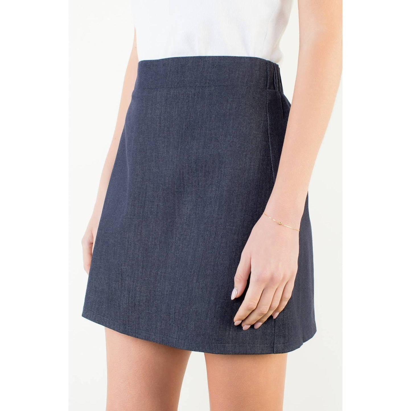 A-Line Denim Skirt