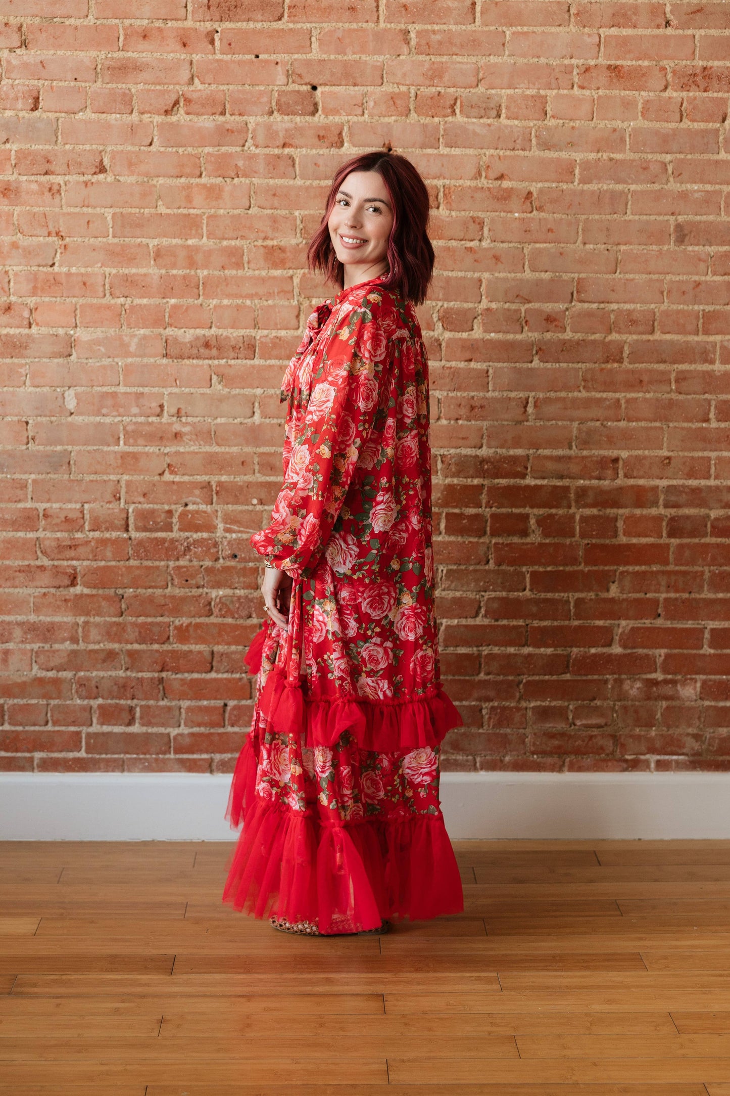 Red Rose Kimono