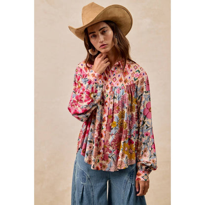 Floral Mix & Match Blouse