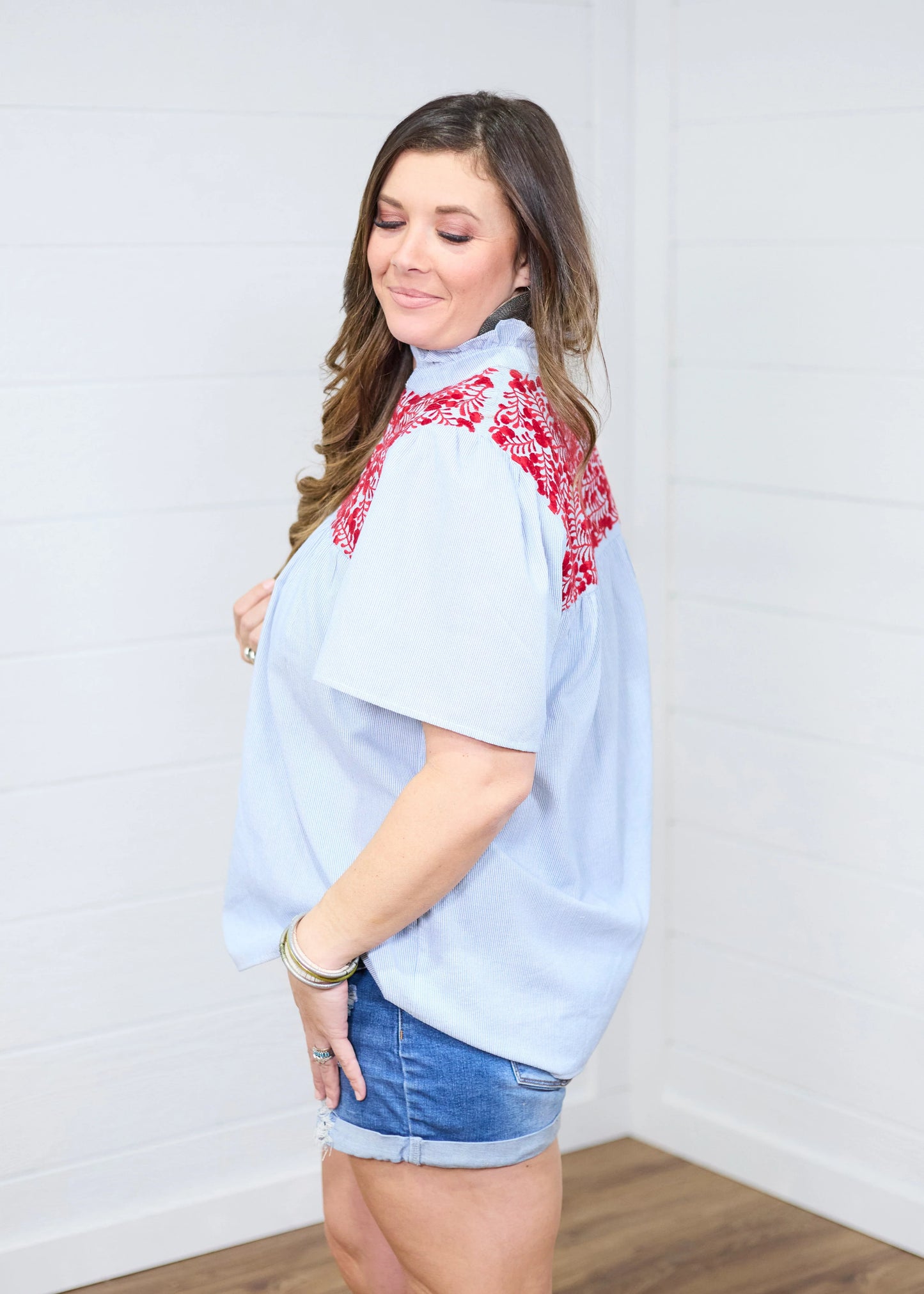 Layerz Clothing - The Denim Reece Top