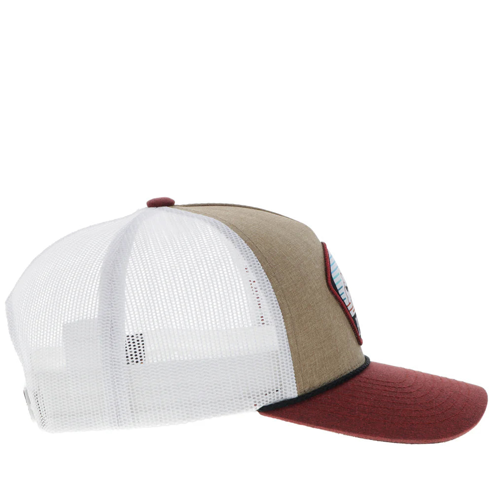Hooey "Punchy" Tan & White Hat