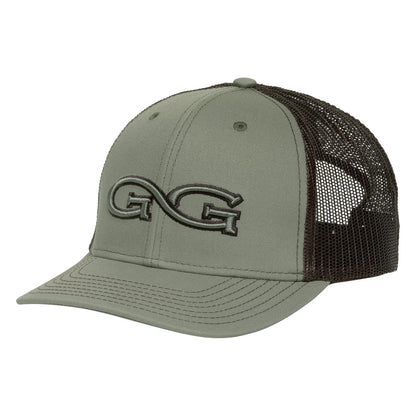 GameGuard Branded Chocolate MeshBack Stone Cap