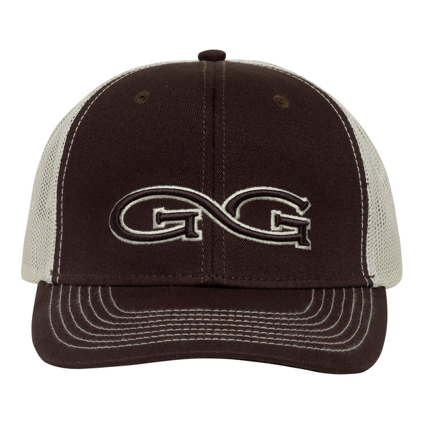 GameGuard Branded Stone MeshBack Chocolate Cap
