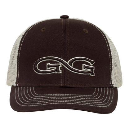 GameGuard Branded Stone MeshBack Chocolate Cap