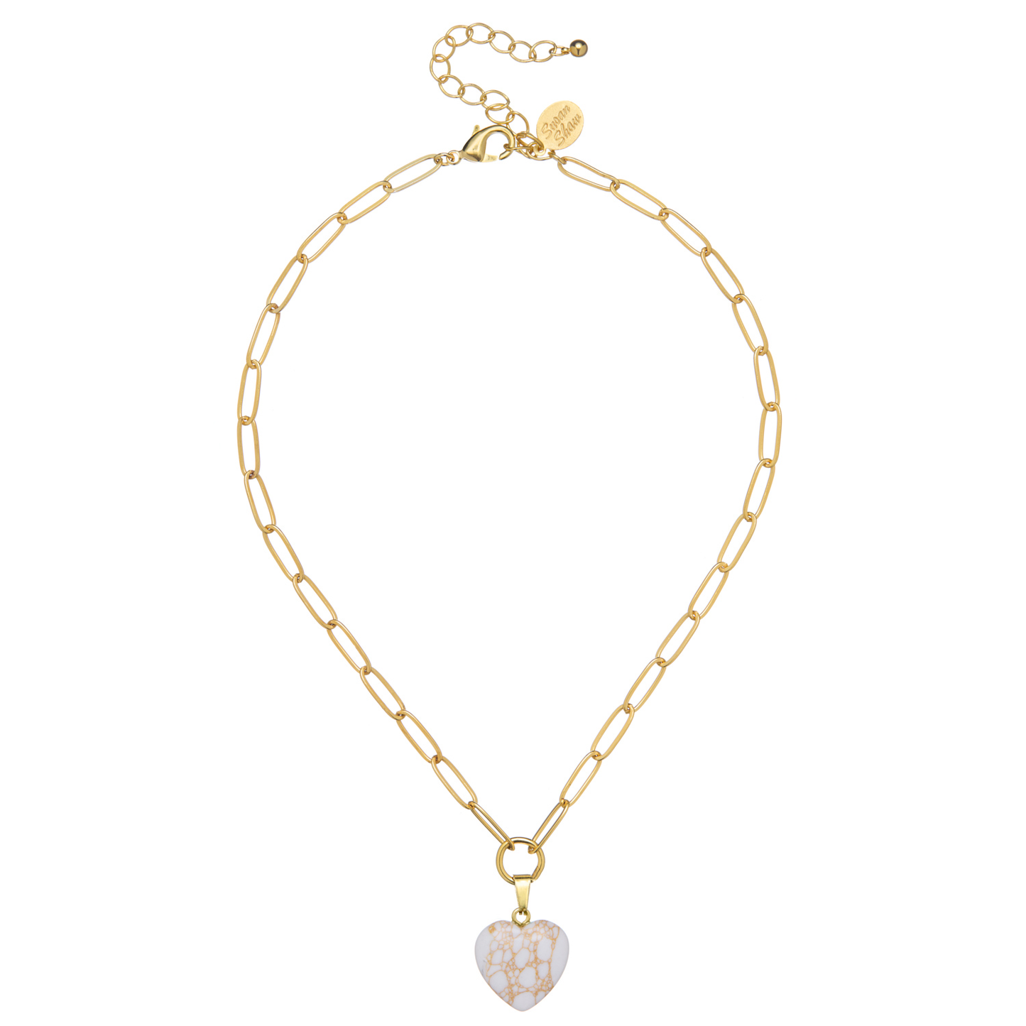 Susan Shaw Audrey Heart Necklace
