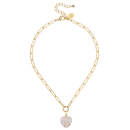 Susan Shaw Audrey Heart Necklace