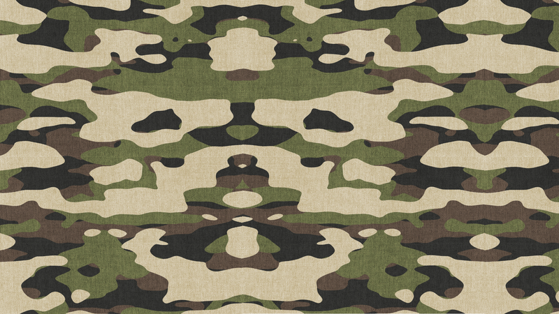 West & Co. Classic Camo Silk Twilly