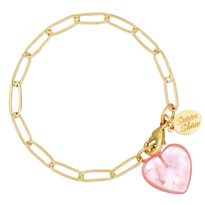 Susan Shaw Audrey Heart Bracelet