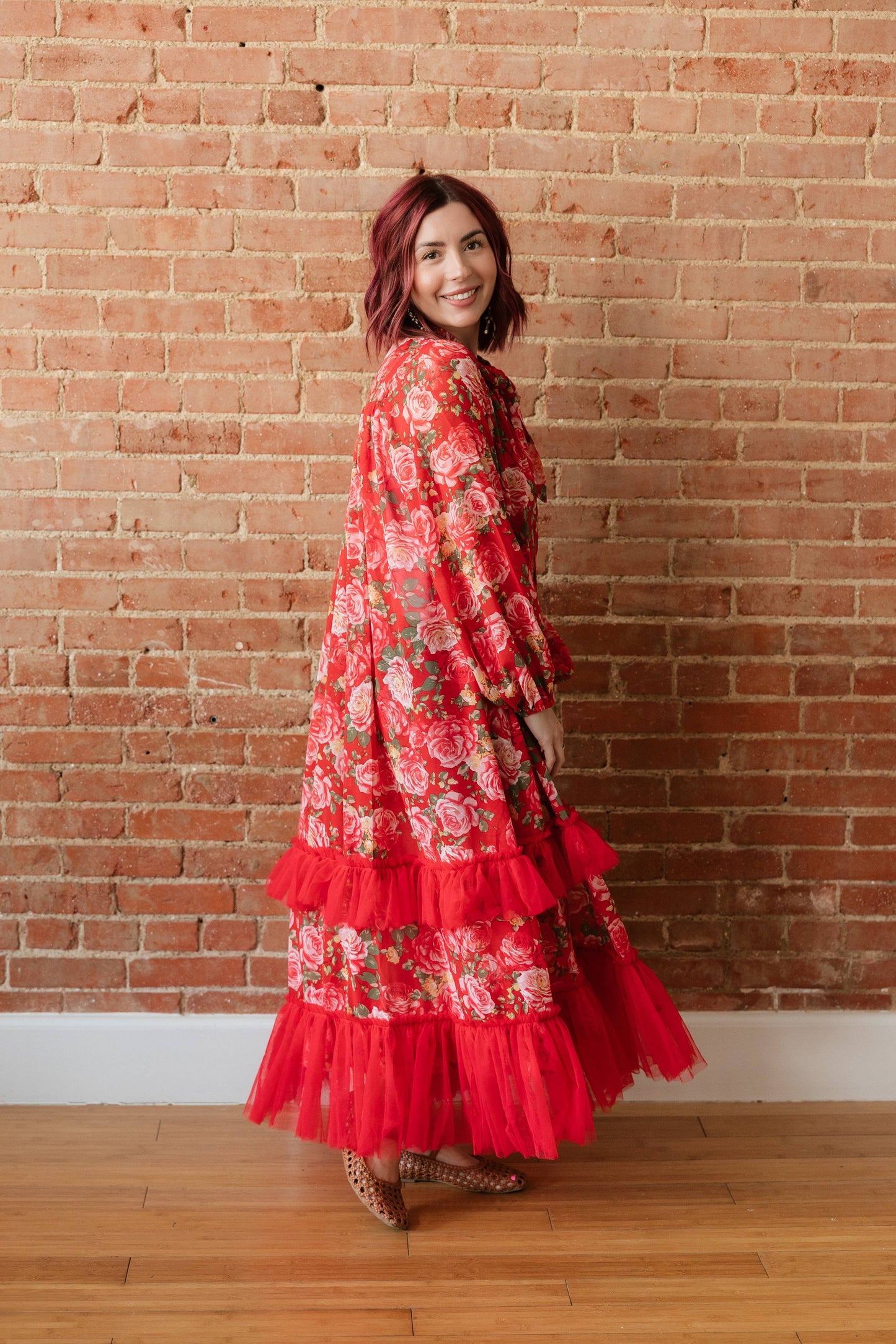 Red Rose Kimono