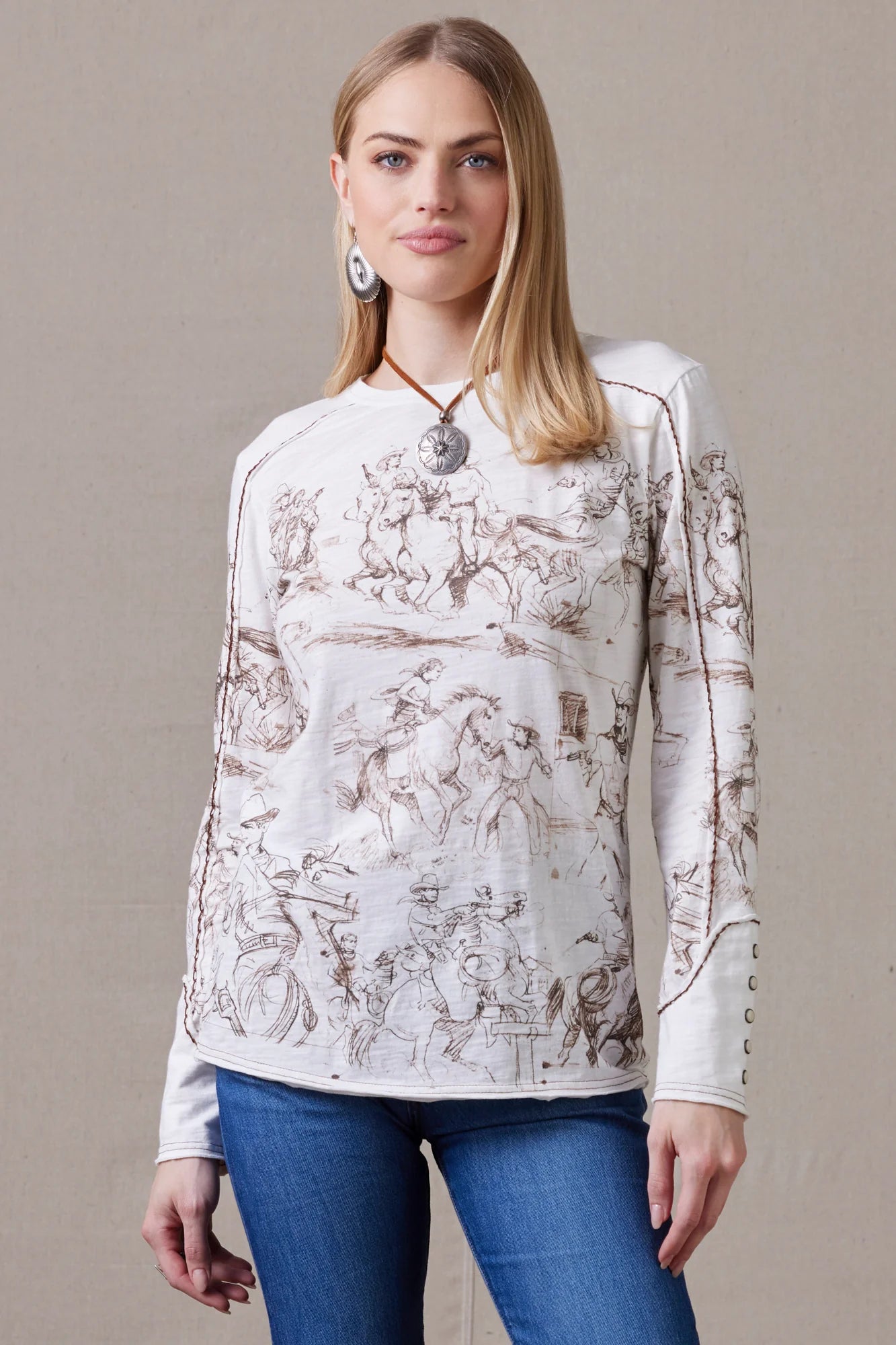 Double D Ranch Take The Rein Tee