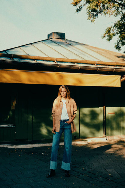 KanCan Emma Mid Rise Wide Flare Jeans