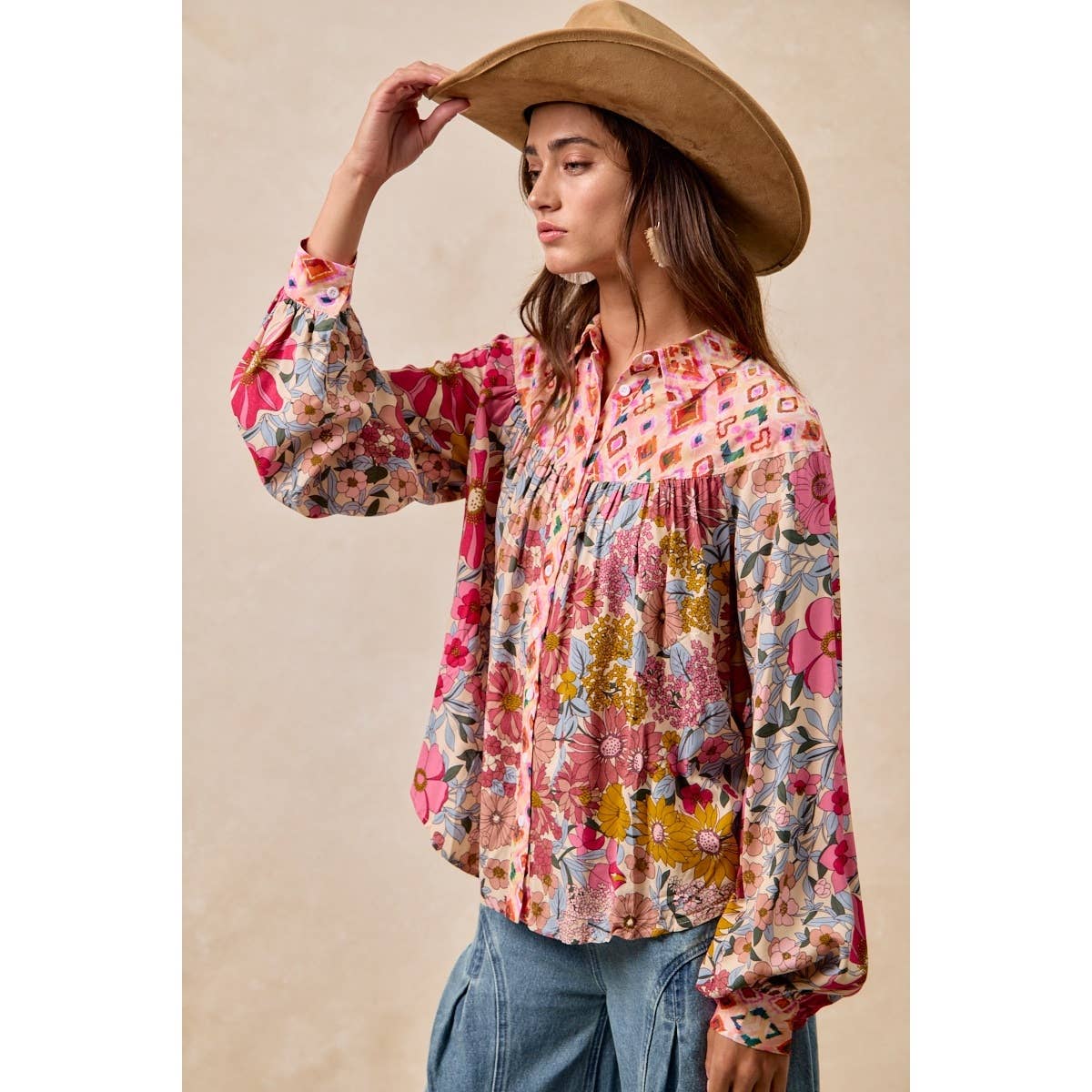 Floral Mix & Match Blouse