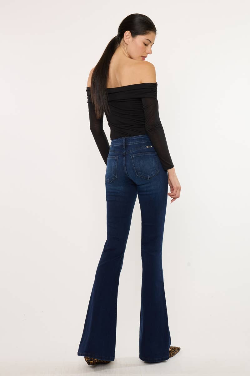 KanCan Trisha Mid Rise Flare Jeans