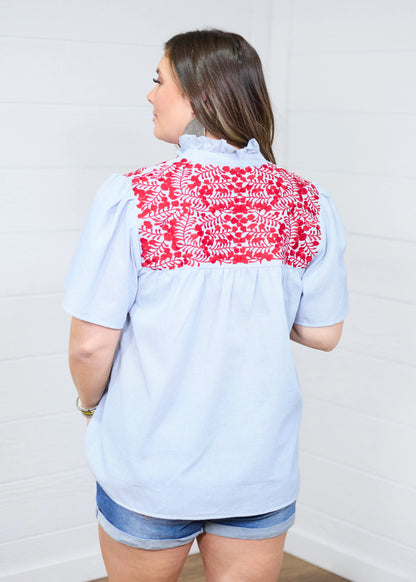 Layerz Clothing - The Denim Reece Top