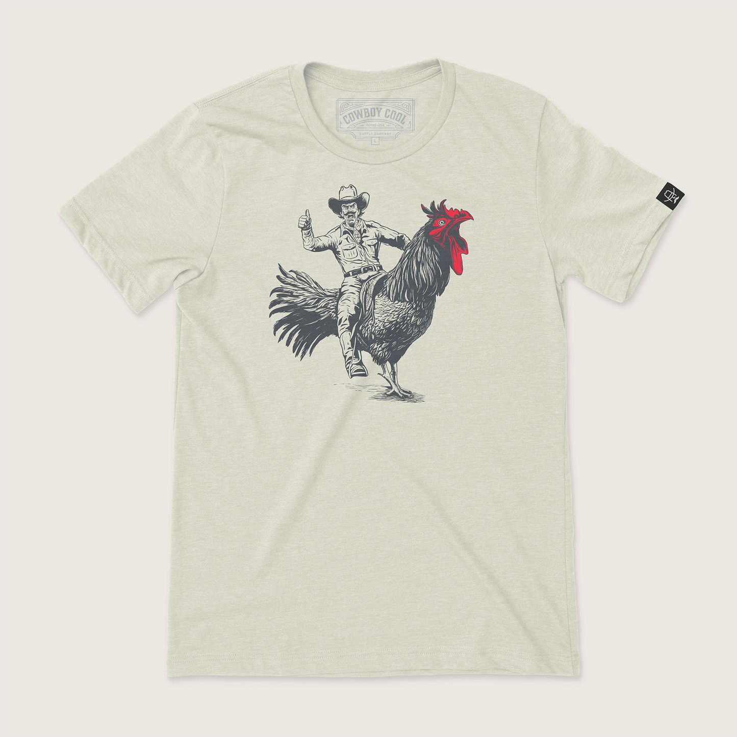 Rooster Roundup Western Graphic Tee