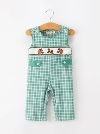 Boy's Western Plaid Horse JonJons