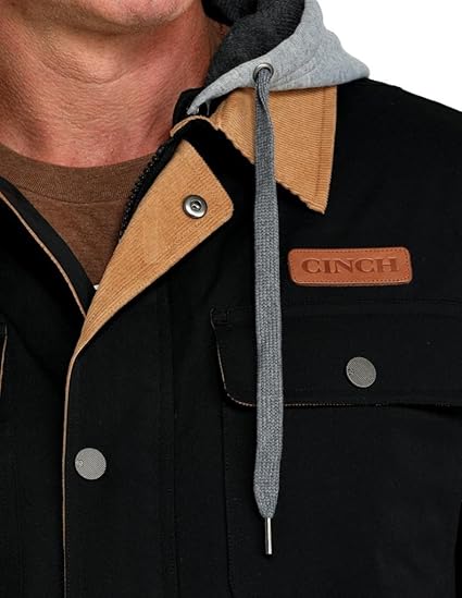 Cinch Black Canvas Barn Jacket