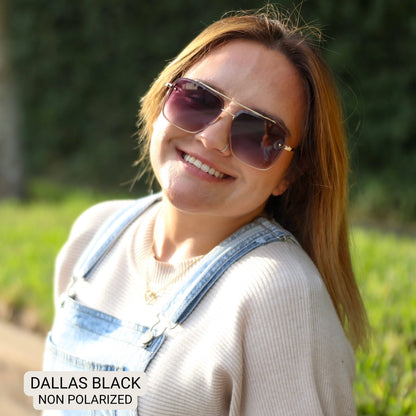 Dallas - Women's Modern Aviator Sunglasses