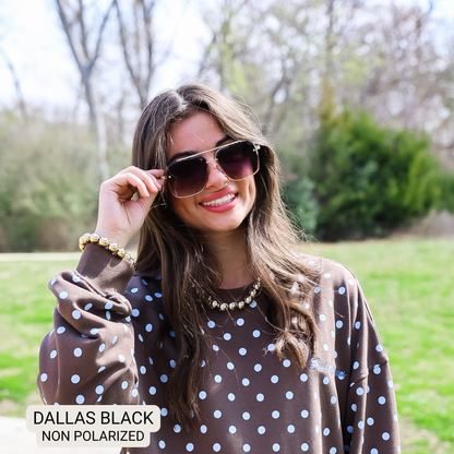 Dallas - Women's Modern Aviator Sunglasses