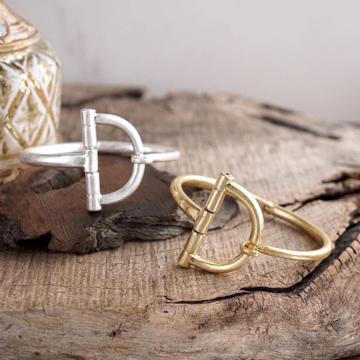 PennyLine Inc. Equestrian Loop – Horsebit Hook Bracelet