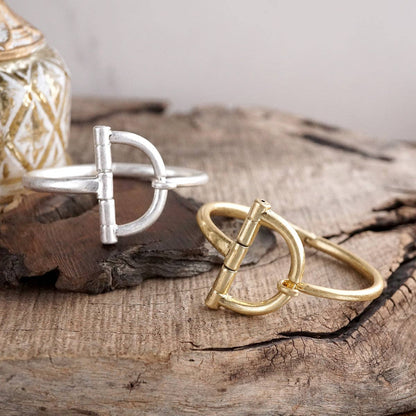 PennyLine Inc. Equestrian Loop – Horsebit Hook Bracelet