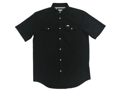 Ferrell CORE - Black Short Sleeve Snap Shirt