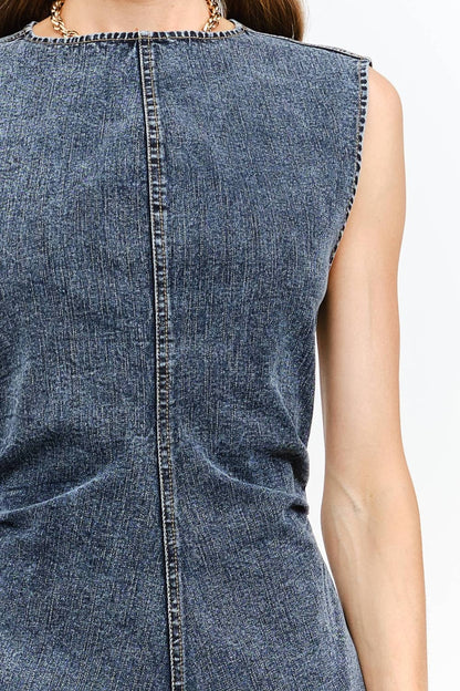 Charlotte Indigo Dress