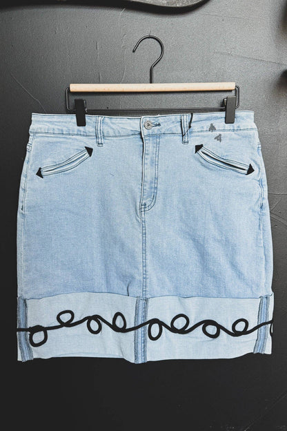 Howdy Hemline Skirt