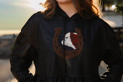 Happy Go Lucky Hooded Top