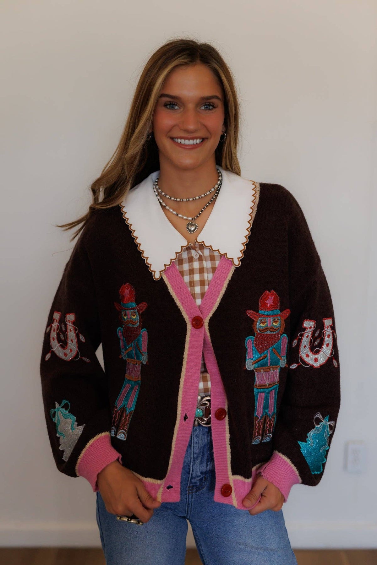 Howdy Hanny Nutcracker Cardigan
