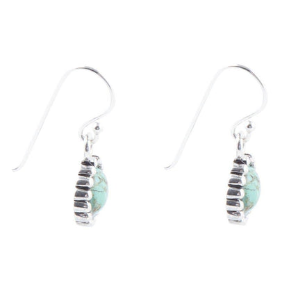 Barse Hope Floats Turquoise Earrings