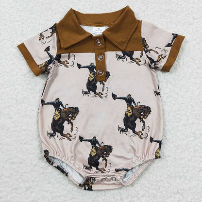 Boys Rodeo Baby Onesie