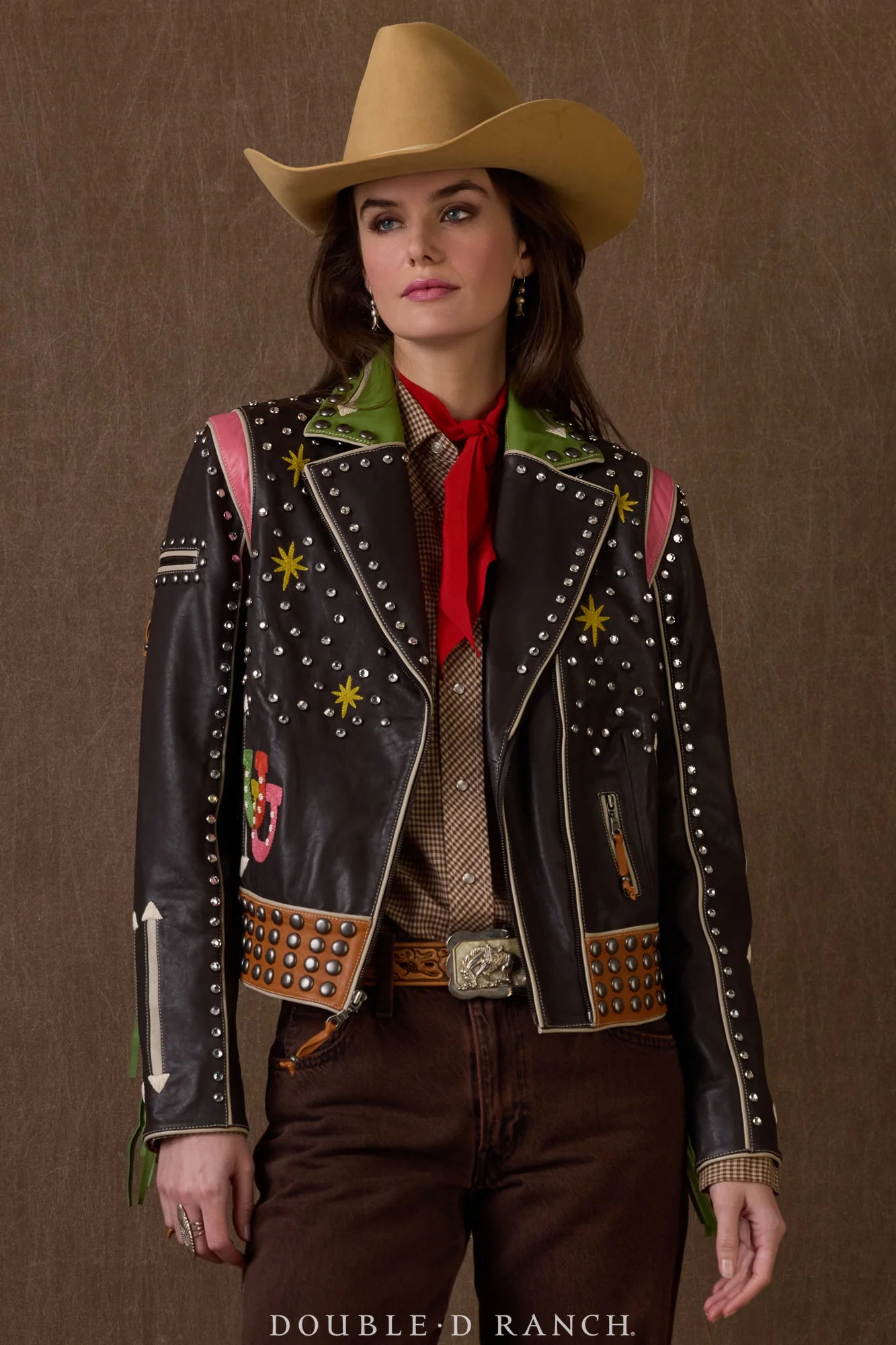 Double D Ranch Atomic Ranch Biker Jacket