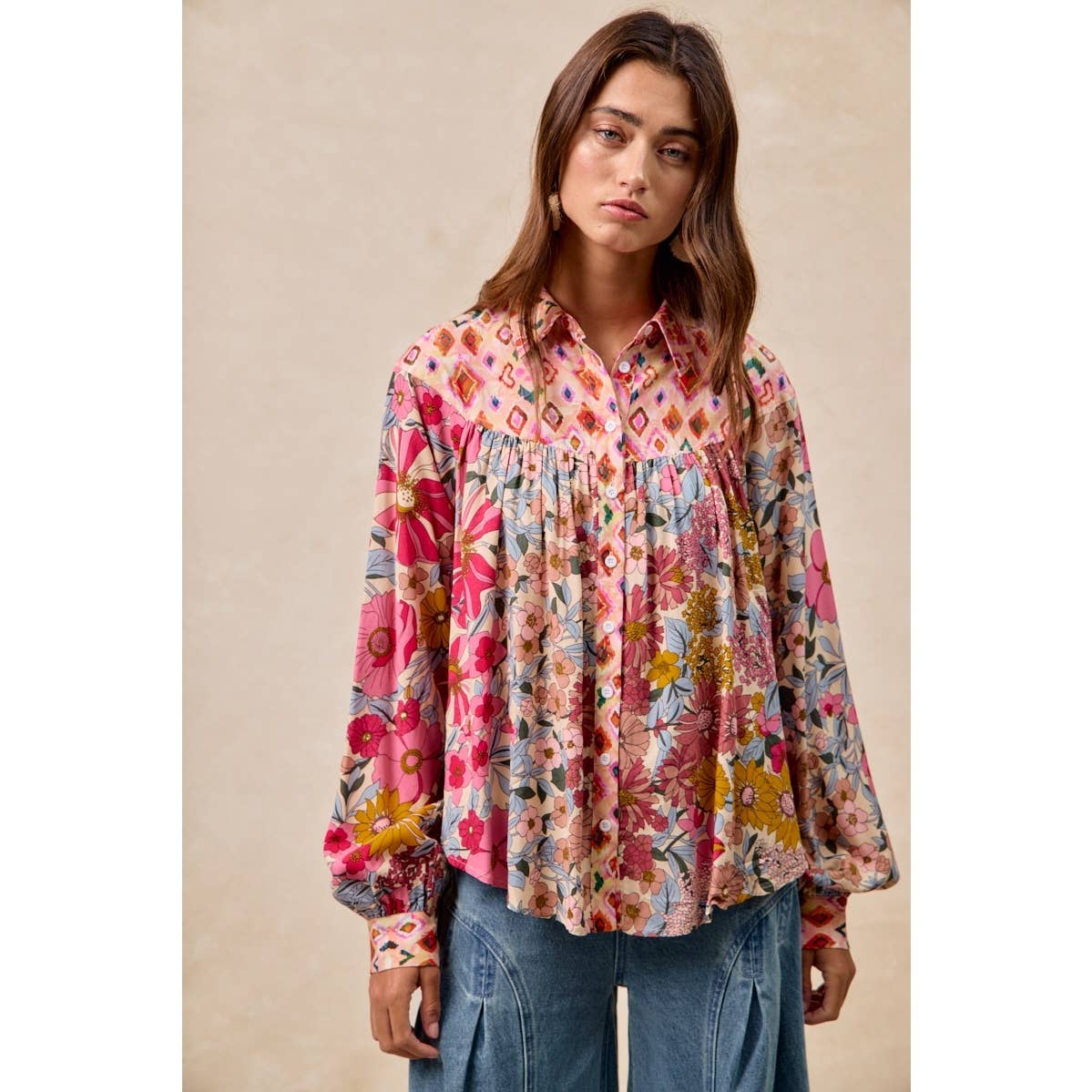 Floral Mix & Match Blouse