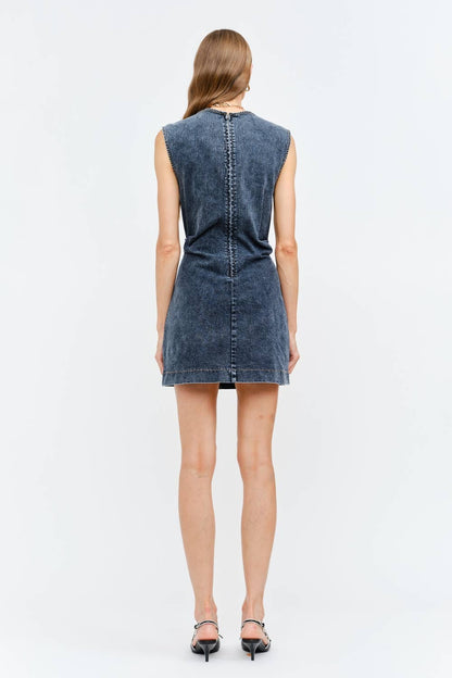 Charlotte Indigo Dress