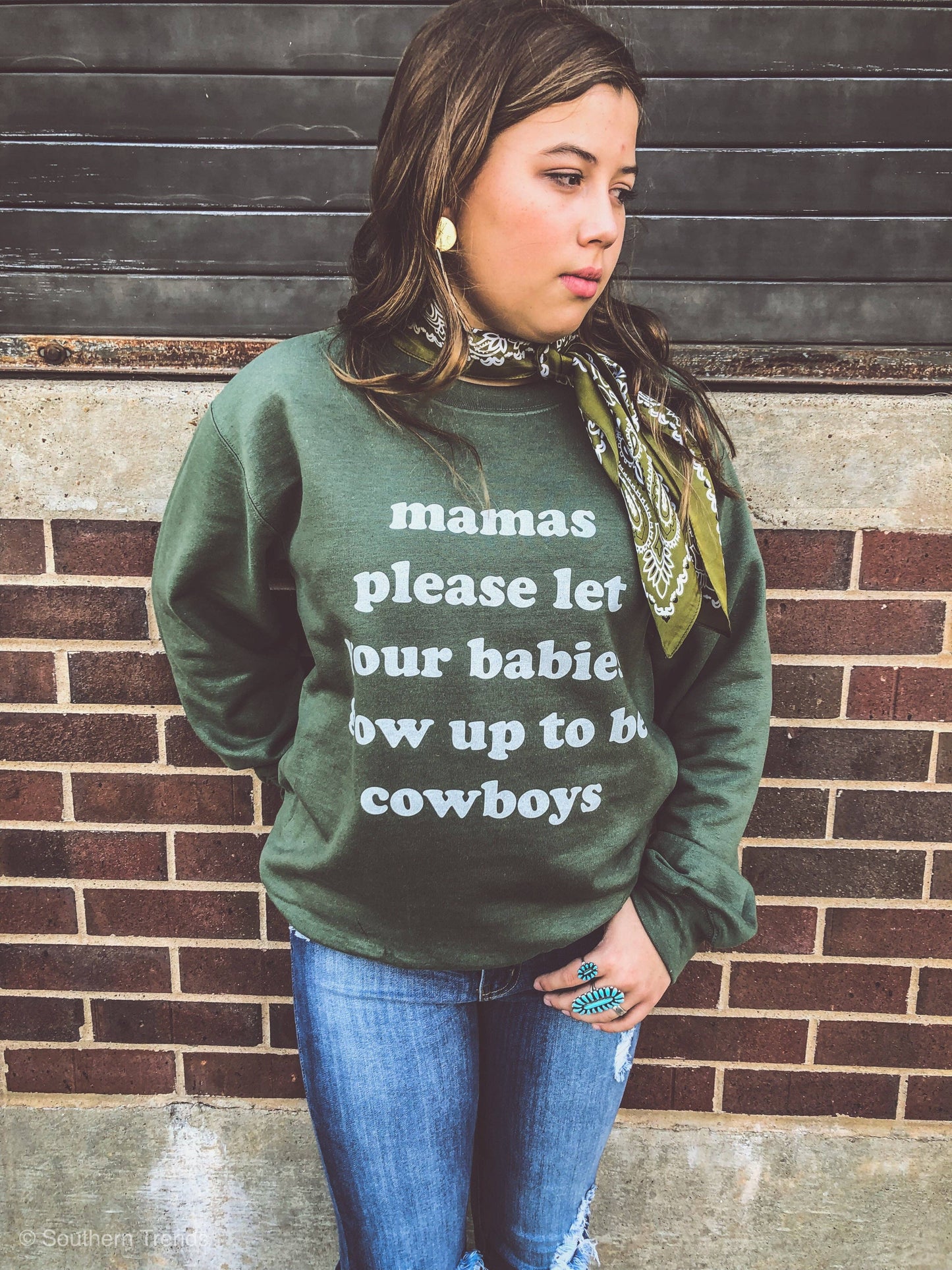 Mamas Please Sweatshirt